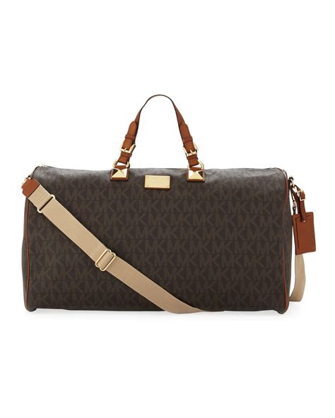 michael kors mens jet set duffle bag|Michael Kors large suitcase.